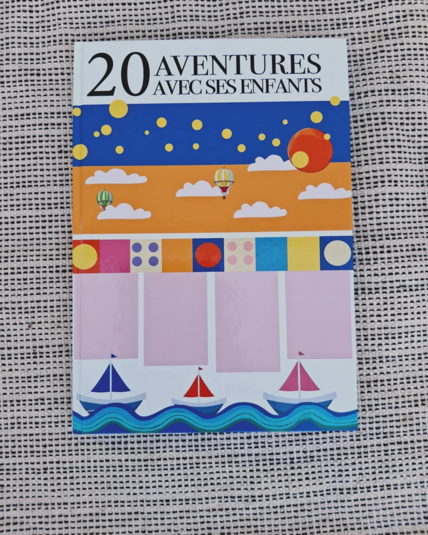 ✨ Carnet "20 aventures avec ses enfants"